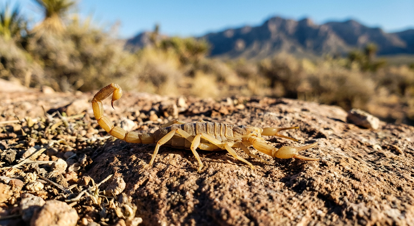 Bark Scorpions in Las Vegas